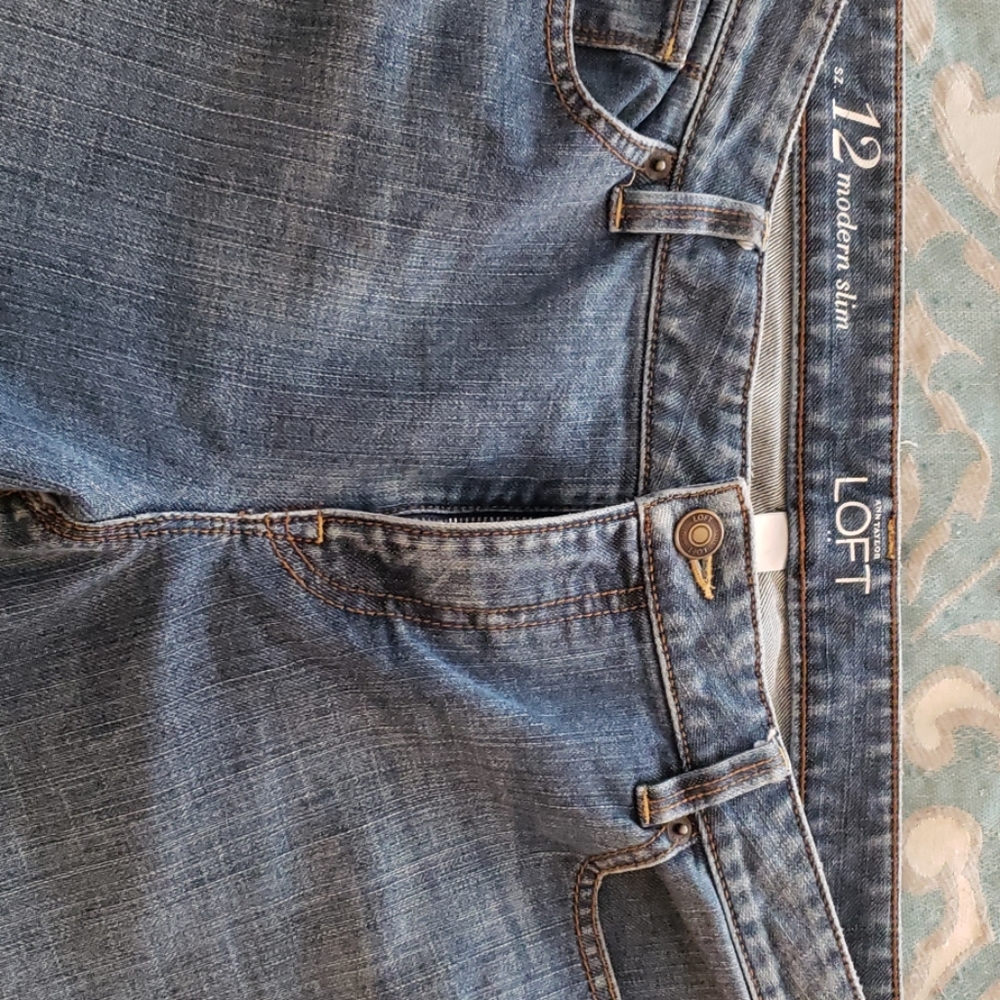 Size 12 LOFT jeans
